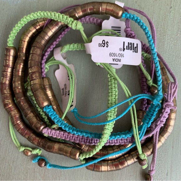 Vintage Pier 1 Friendship Bracelet Bundle - Picture 3 of 5